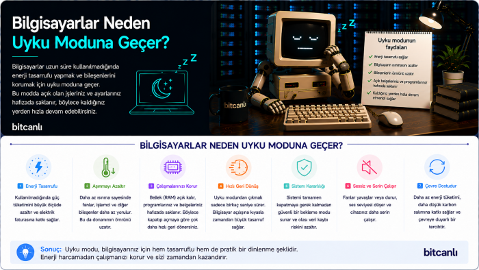 Bilgisayarlar Neden Uyku Moduna Geçer?